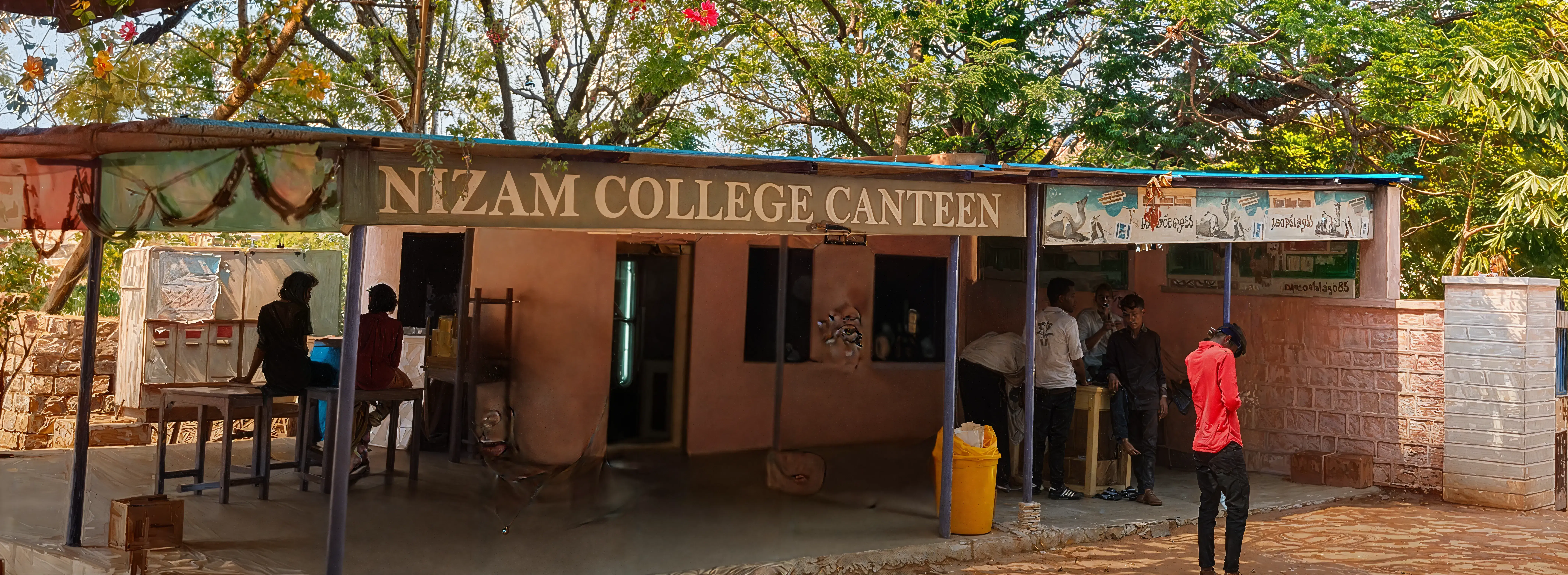 Nizam College Hyderabad canteen photo 2